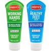 O’Keeffe’s Working Hands Hand Cream (3.4 oz Jar) and Healthy Feet Foot Cream (3.2 oz Jar) – Repairing Skincare for Extremely Dry, Cracked Hands and Feet, Travel Size(3 Ounce (Pack of 1))