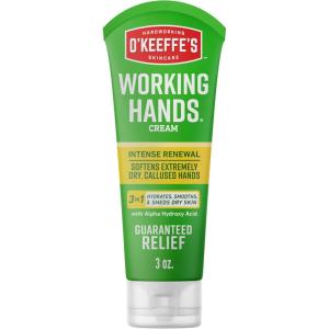 O’Keeffe’s Working Hands Intense Renewal Hand Cream, 3 oz Tube (Pack of 1) – Softens and Smooths Extremely Callused, Dry Hands(1 – Pack)